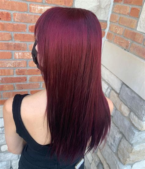 mulberry color hair|More.